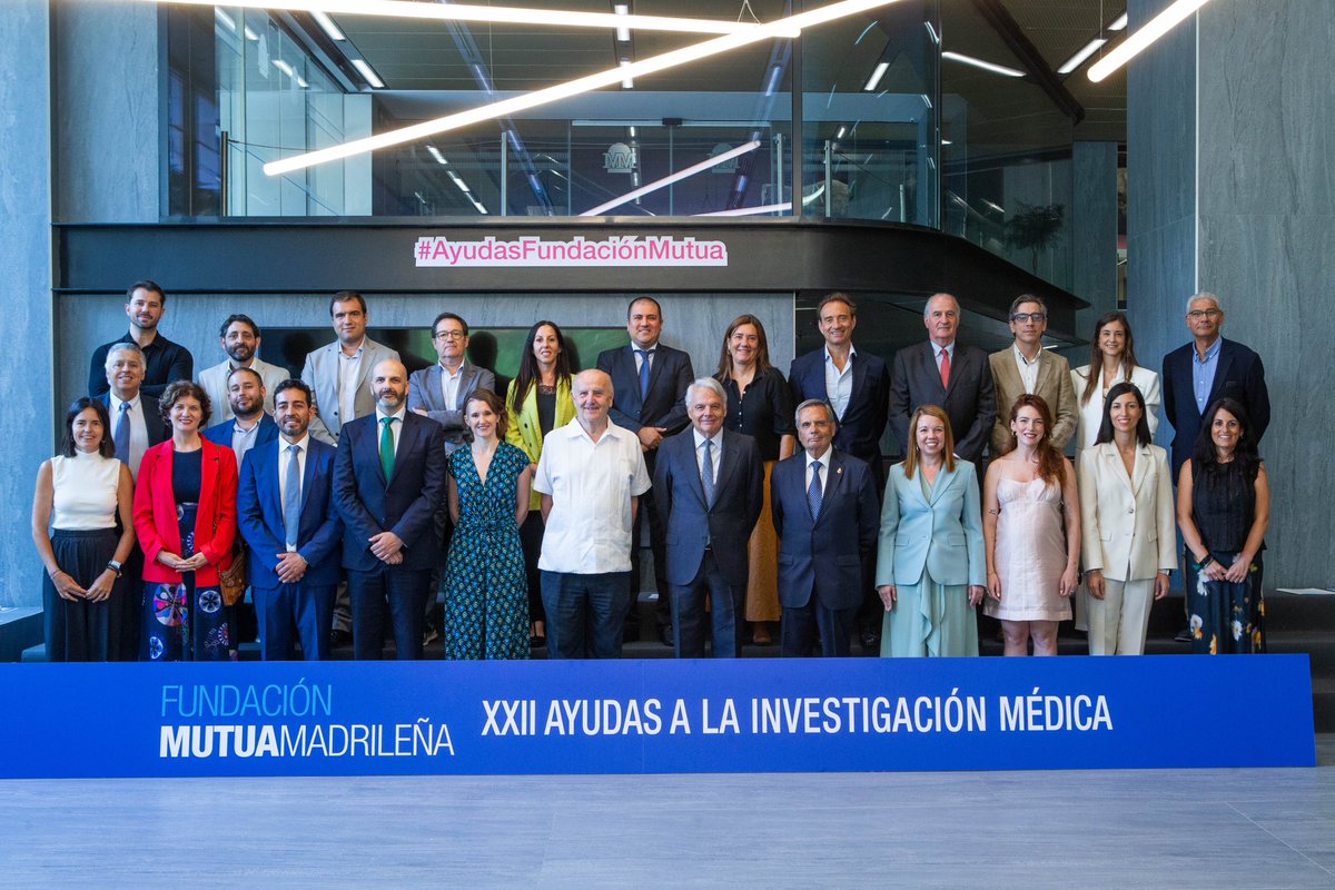 FEDER | Enfermedades Raras (@feder_ong) on Twitter photo La <a href="/fundacionmutua/">FundaciónMutuaMad</a> a través de su XXII Convocatoria de #AyudasFundaciónMutuaa la investigación médica impulsarán 23 proyectos científicos que se desarrollarán en 18 centros de 9 comunidades autónomas
🍀¡Enhorabuena a todos los premiados!
📲 grupomutua.es/sala-de-prensa… La <a href="/fundacionmutua/">FundaciónMutuaMad</a> a través de su XXII Convocatoria de #AyudasFundaciónMutuaa la investigación médica impulsarán 23 proyectos científicos que se desarrollarán en 18 centros de 9 comunidades autónomas
🍀¡Enhorabuena a todos los premiados!
📲 grupomutua.es/sala-de-prensa…