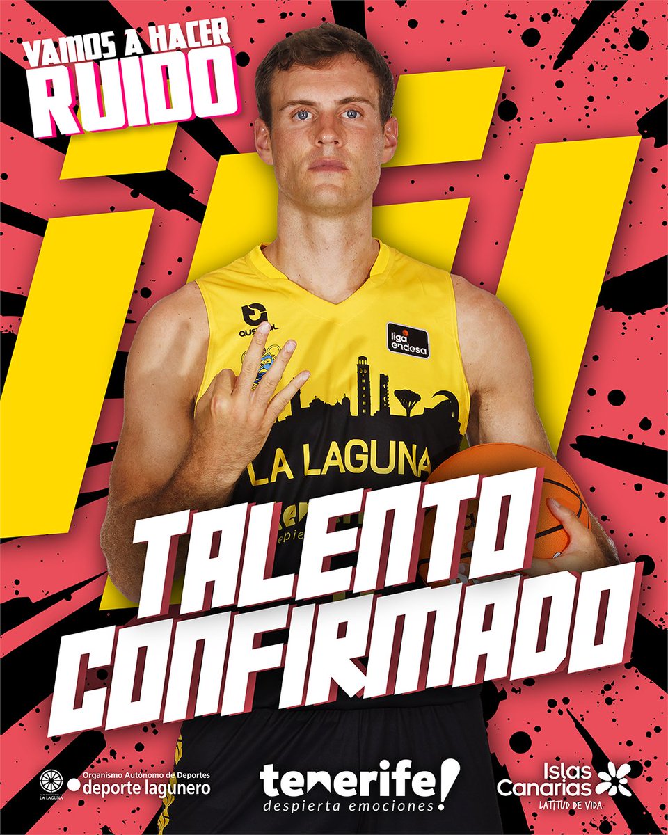 La Laguna Tenerife (@cb1939canarias) on Twitter photo OFICIAL | La Laguna Tenerife sella la continuidad de <a href="/timabro21/">Tim Abromaitis</a> para las dos próximas temporadas ➡️ t.ly/lFo17
💛🖤 #VamosCanarias #VamosAHacerRuido #TalentoConfirmado OFICIAL | La Laguna Tenerife sella la continuidad de <a href="/timabro21/">Tim Abromaitis</a> para las dos próximas temporadas ➡️ t.ly/lFo17
💛🖤 #VamosCanarias #VamosAHacerRuido #TalentoConfirmado