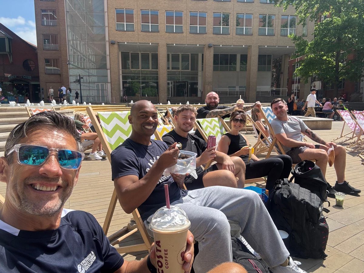 A productive Level 4 Strength and Conditioning workshop session last weekend with a bit of time out for frappes and lunch in the sun after completing the plyometrics elements. Best of both worlds, eh?! 💪🏽🌞