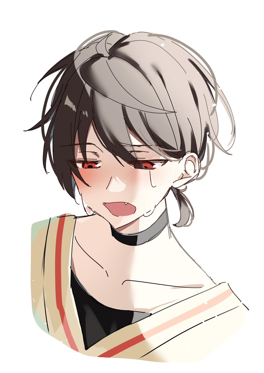 ring_x77's tweet image. 朔間凛月 れんしう あついね
