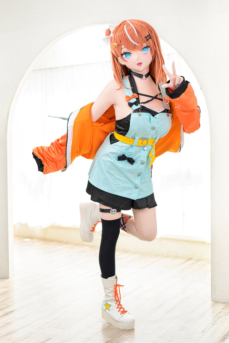 ⚠#cosplay⚠ 

｢せーの！プレイボール！｣

ーーーーーーーーーーーーーーーーー

🌈🕒にじさんじ / 五十嵐梨花⚾🧡

ーーーーーーーーーーーーーーーーー

🎭：<a href="/taku_sigkig/">たっくんまる</a> 
👗：BOO-COS
📸：<a href="/cat_makina/">マキナ Makina</a> 

#にじさんじ
#Idios #いでぃおす
#五十嵐梨花 #絵画らしぃ
#kigurumi #着ぐるみ #コスプレ
