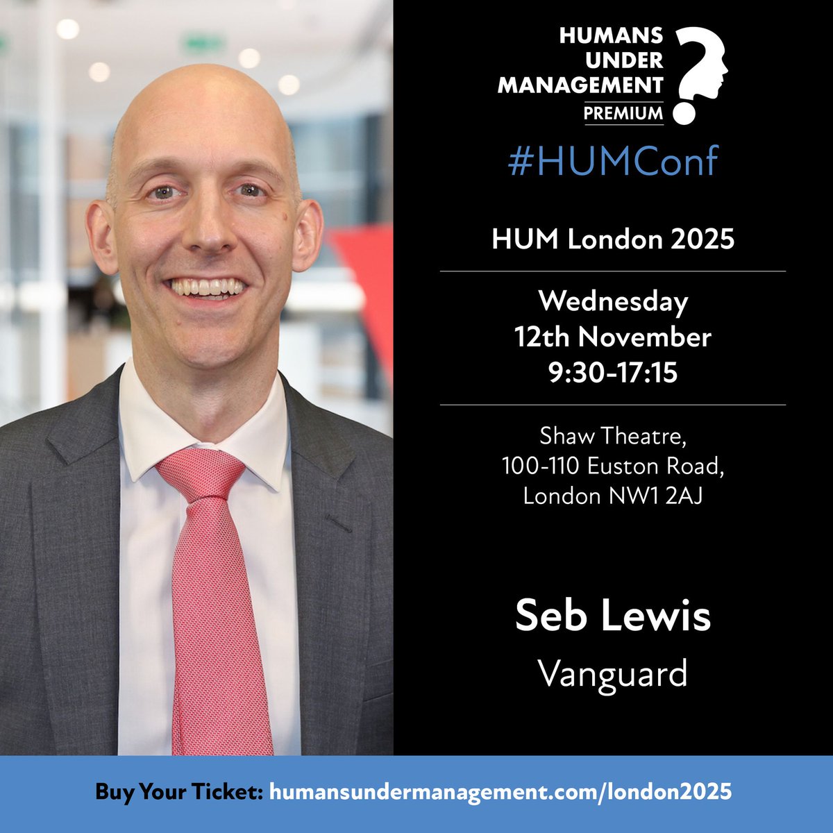 MavenAdviser's tweet image. 👥 Excited to welcome Seb Lewis from Vanguard to HUM London 2025!
Gain tools to enhance client communication, reduce market stress, and help your clients develop the behavioural skills needed for long-term financial success.
🎟️ Tickets available at: humansundermanagement.com/london2025?utm…