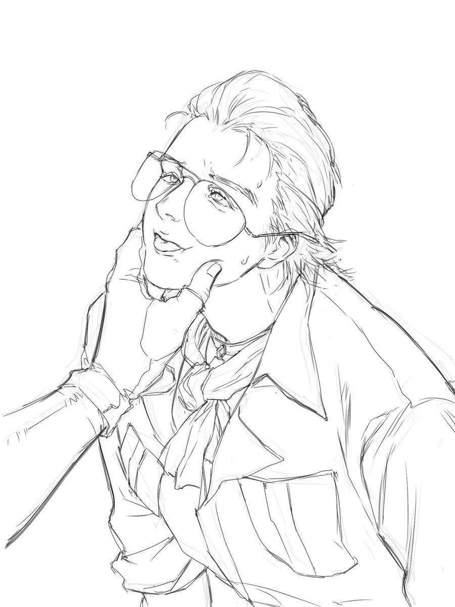 graziasun084's tweet image. #bbkaz #mgs non of my brain parts were working when painting this😋