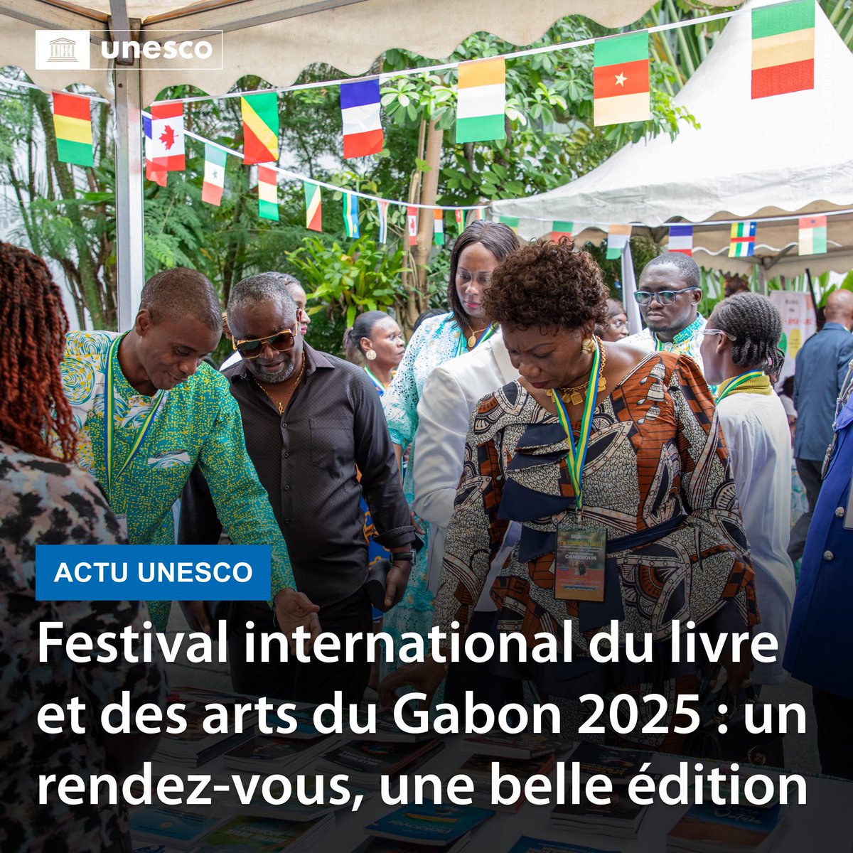 Du 30 mai au 1er juin, le Musée national de Libreville a accueilli le FILIGA, réunissant auteurs, éditeurs et artistes autour de la passion du livre et des arts.

📰 urlr.me/tsSkaH