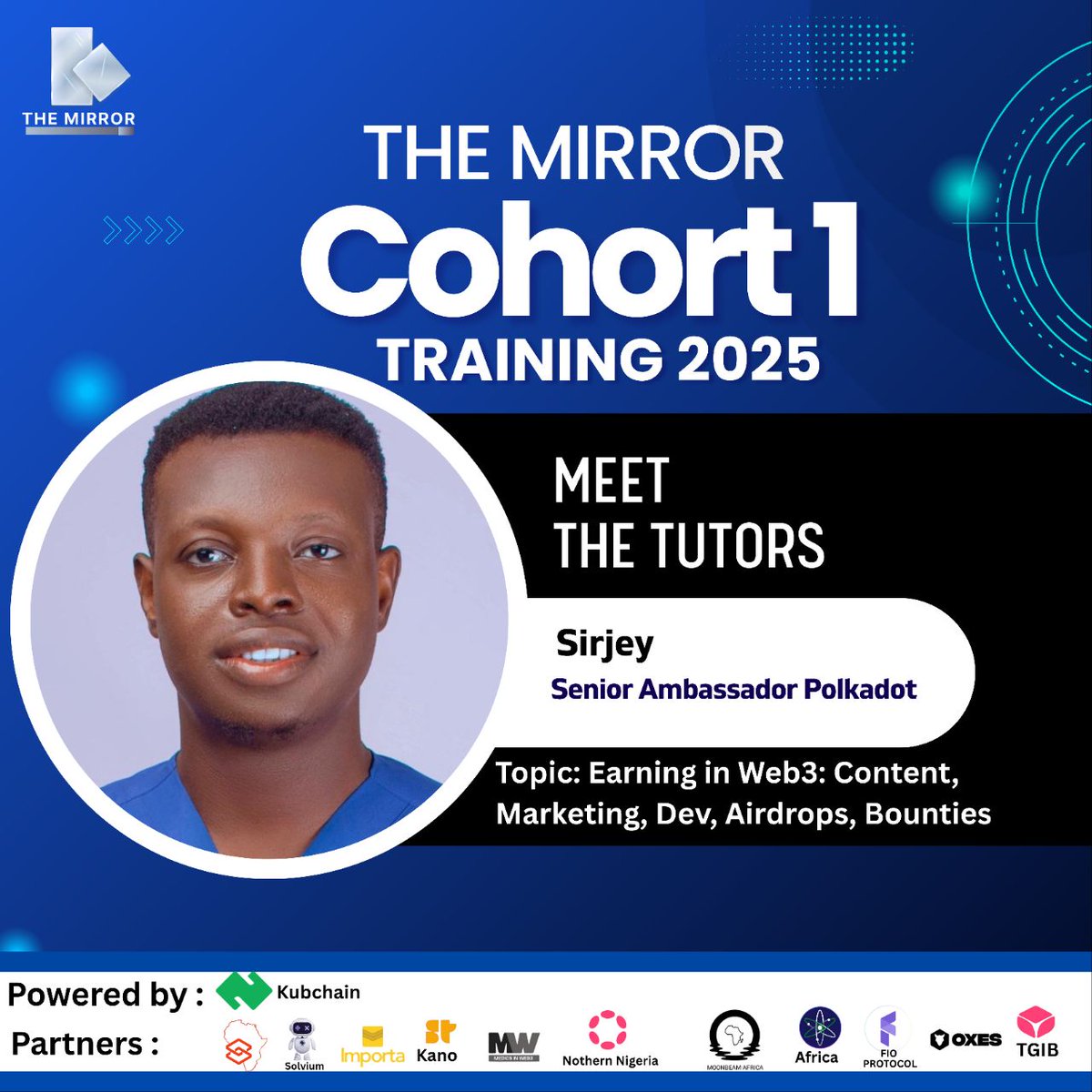 Nymartullah (@nymartullah) on Twitter photo WEEK4 DAY2 of <a href="/themirrorhub/">The Mirror Hub</a>'s Cohort1 Program
Topic: Earning in web3: Content creation, marketing, development, airdrops and bounties
Every one has a story to tell they say and our tutor <a href="/Sirjey01/">Sirjey 🐂 ⭕️</a> had lots of stories to tell and I learnt a lot from him, thank you for the session WEEK4 DAY2 of <a href="/themirrorhub/">The Mirror Hub</a>'s Cohort1 Program
Topic: Earning in web3: Content creation, marketing, development, airdrops and bounties
Every one has a story to tell they say and our tutor <a href="/Sirjey01/">Sirjey 🐂 ⭕️</a> had lots of stories to tell and I learnt a lot from him, thank you for the session