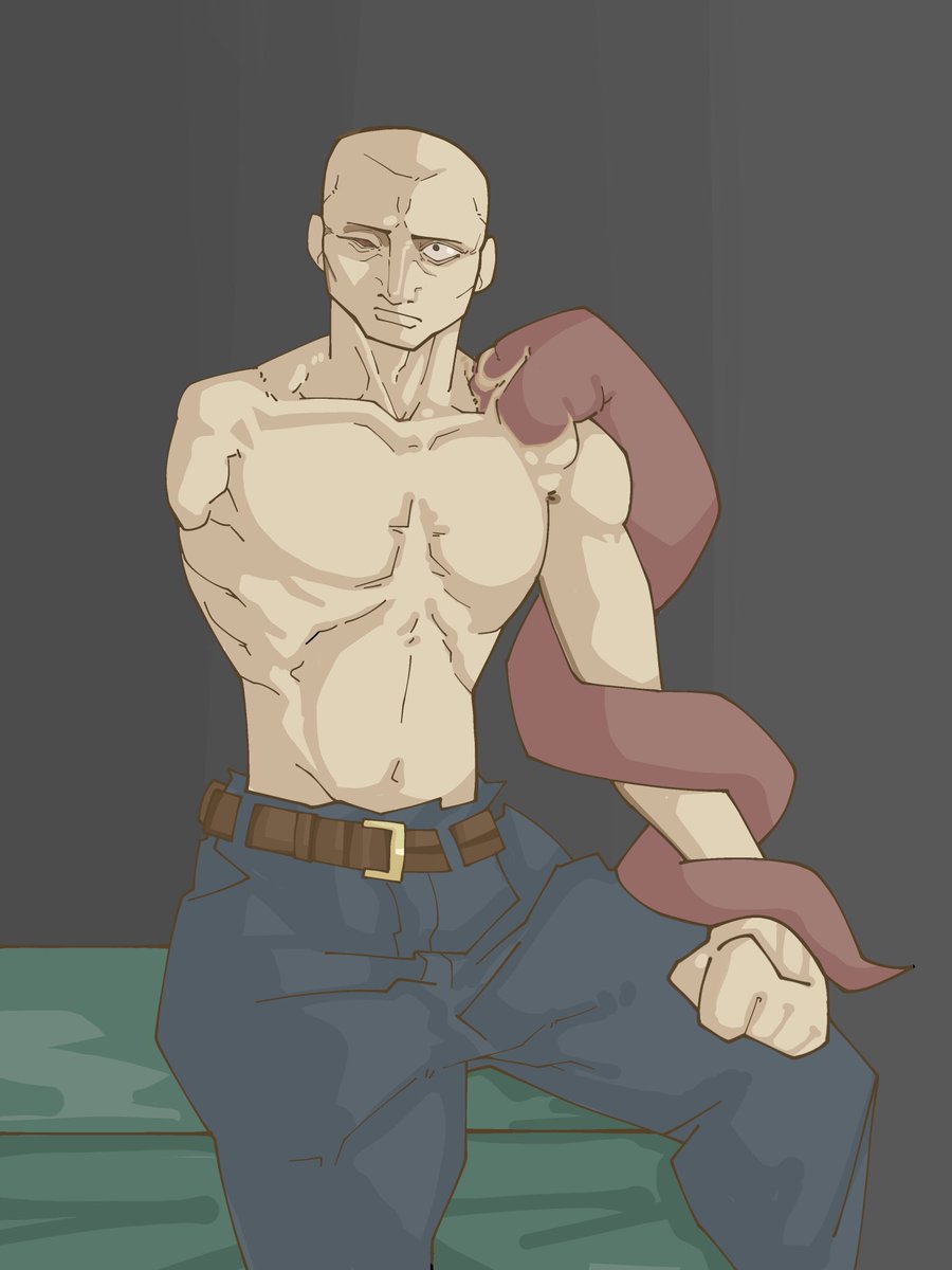 cashewsgreen's tweet image. One of my Rimworld’s colonists.
He asked to join after escaping from a cult, he refuses to talk about anymore of it
also he can just make anybody implode but he was kind enough to be imprisoned for conversion