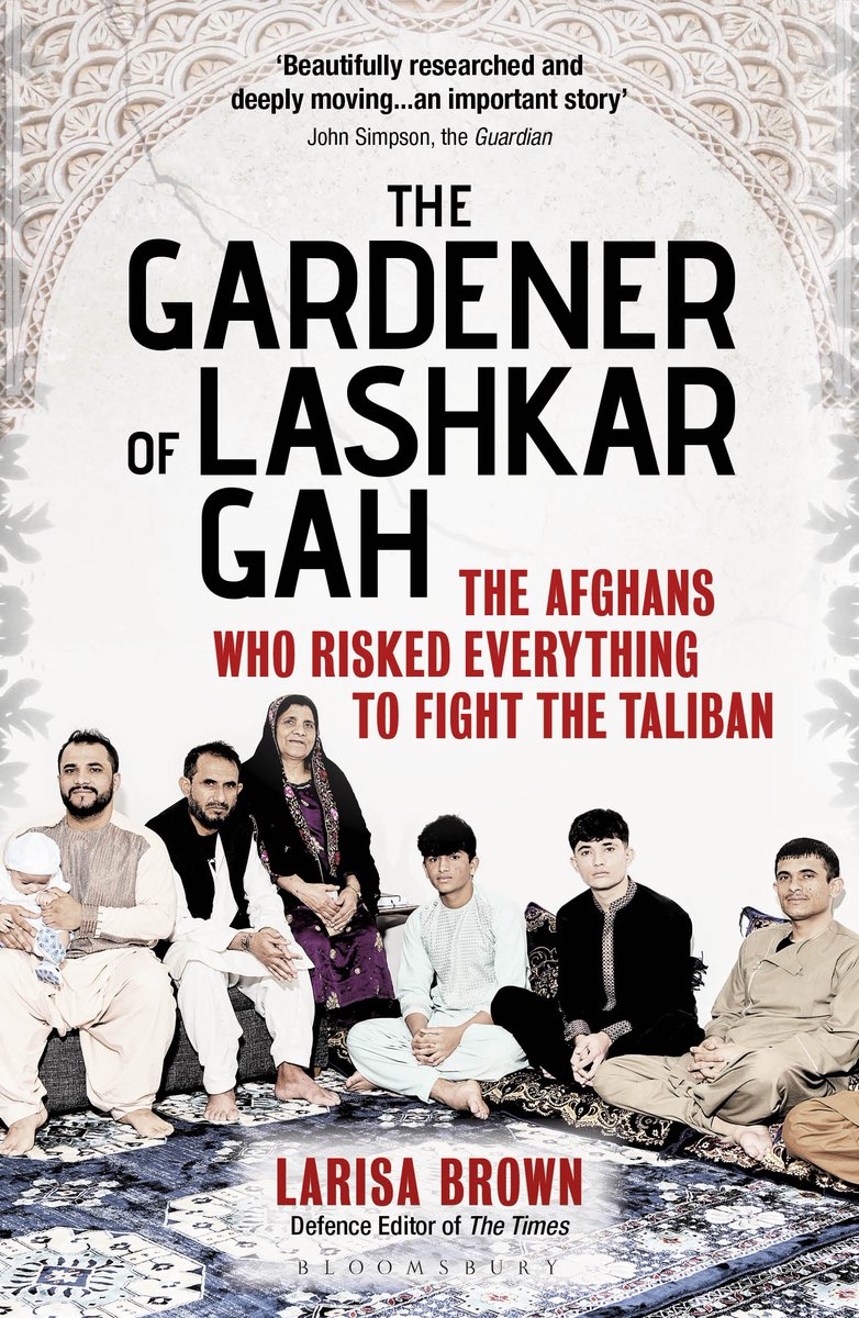 BloomsContinuum's tweet image. Read @larisamlbrown 's The Gardener of Lashkar Gah, The extraordinary story of the family who built a garden, fought the Taliban and were forced to flee for their lives during Britain and America's disastrous withdrawal from Afghanistan. Out now in paperback.