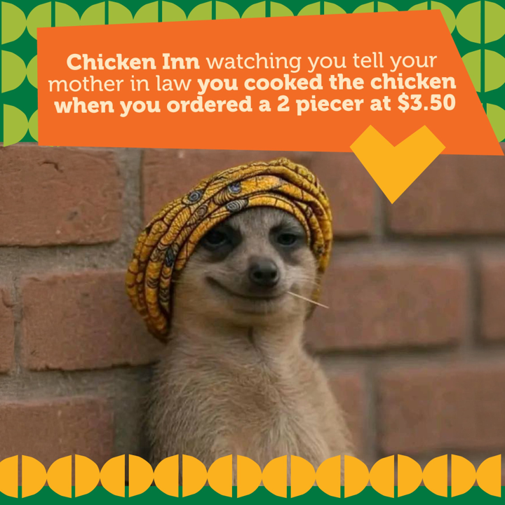 ChickenInnZW's tweet image. Uploading: Hanzi nevamwe 2 piecer irikuitisa mafindifuva! Get your hands on the 2 Piecer for only $3.50. 

Crispy, tasty, and budget-friendly! Order online via the Chicken Inn app or Dial-A-Delivery &amp;amp; we'll bring to your doorstep!

#ChickenInnZW #FriedChicken #