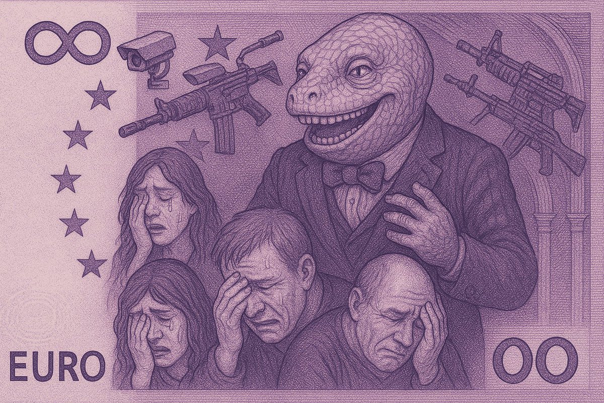 Have you submitted your new euro banknote design yet, anon?

Make sure to post it in the comments of quoted tweet so the ECB can see your fine work!