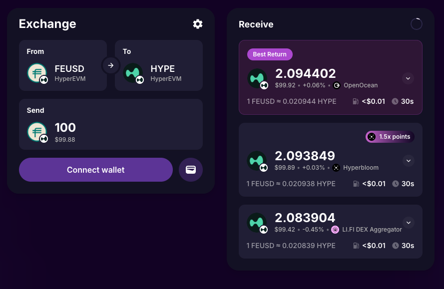 0xluude's tweet image. The @JumperExchange HyperEVM domination continues
Swap via @hyperbloomxyz and earn 1.5x points
Only on Jumper