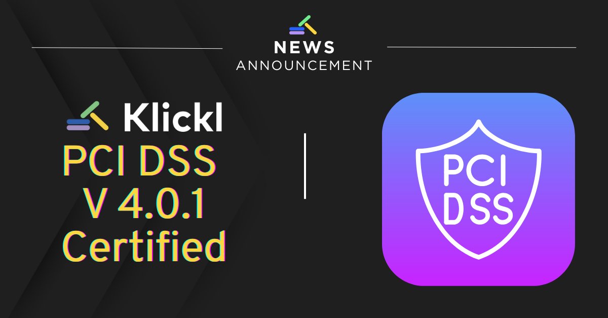 klicklofficial's tweet image. Klickl Achieves PCI DSS v4.0 Certification – A Milestone in Payment Security

We are proud to announce that Klickl International Limited, operating as Klickl, has been awarded the latest Payment Card Industry Data Security Standard (PCI DSS) v4.0.1 certification, effective July…