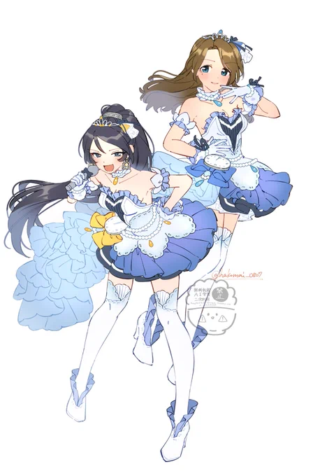 #デレステ10thまで100日なのでアイドル190人全員描きたい 52日目 岸部彩華 杉坂海