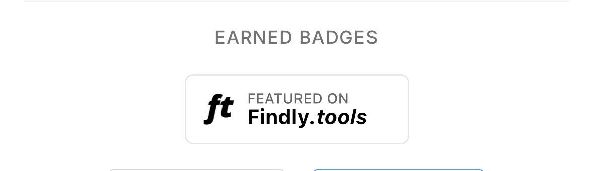 The Findly tools badge on <a href="/open_launch_/">Open-Launch</a> looks goood