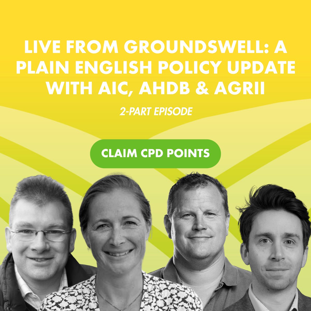 🎧 AIC’s Vicky Robinson, Head of Sustainability and Ed Barker, Head of Policy &amp; External Affairs feature in the latest episode of the <a href="/AgriiUK/">Agrii</a> podcast, recorded live at <a href="/Groundswellaguk/">Groundswell</a>.

They join a panel including Mike Gooding (<a href="/TheAHDB/">AHDB</a>) and Neil Harper (Agrii) to discuss how