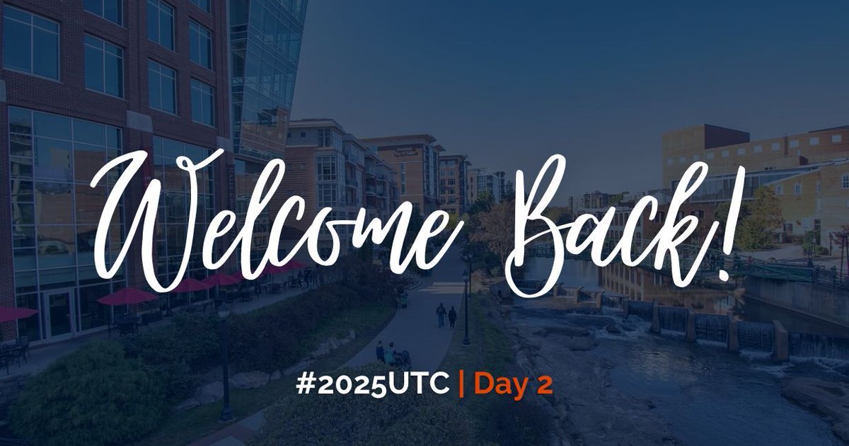 upstatetech's tweet image. We are looking forward to another great day at #2025UTC! Make the most of your time today, swipe to see what's happening.