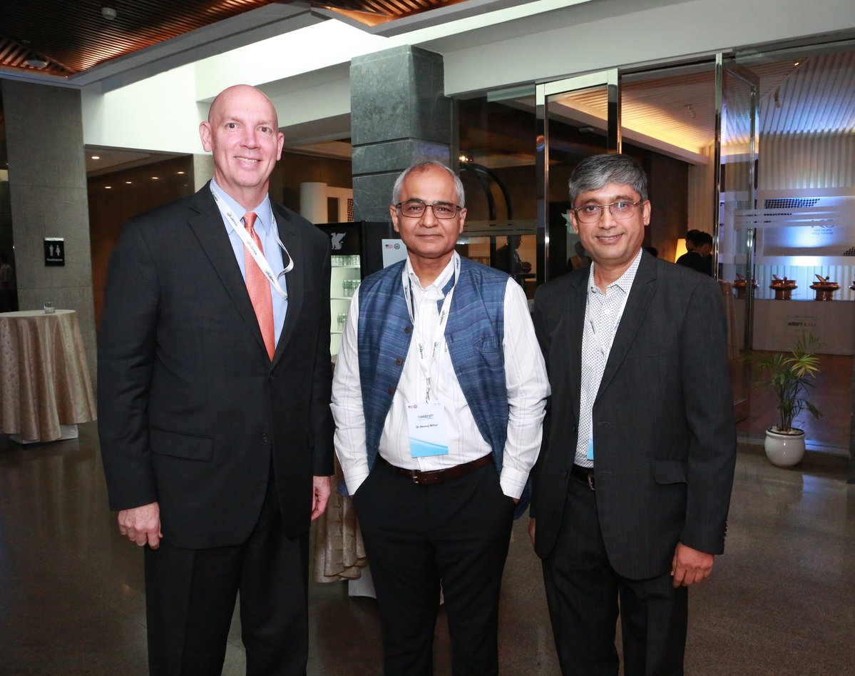 USAndIndia's tweet image. CDA Andrews was honored to join @DoT_India, @neerajmittalias, and @AusHCIndia at the Wavelength Submarine Cable Forum—advancing Quad cooperation on trusted digital infrastructure, and the promotion of trusted, secure technology for submarine cable construction, maintenance, and…