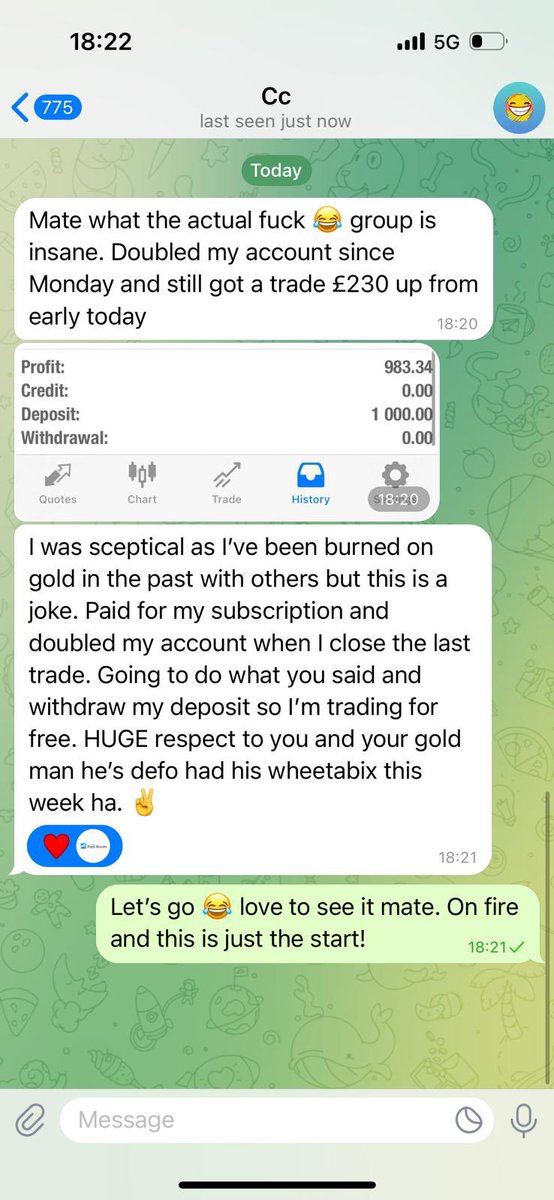 ThePipsRoom's tweet image. One of our VIP members doubled their account since last week and pulled a £230 trade before lunch 😮💨🔥
Now he’s trading gold, risk-free, and fully locked in.
VIP is different when it’s The Pips Room.
💰 Gold Channel
🔥 VIP Channel
Tap in for more information 👉…