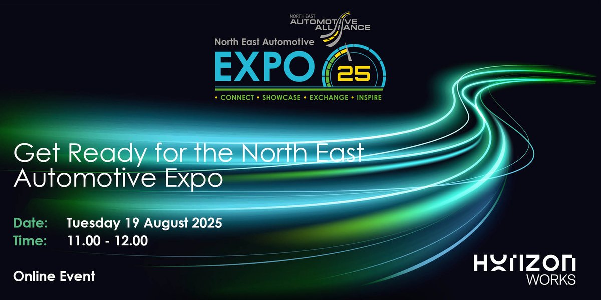 📣 Exhibiting at #NEAutoExpo 2025?
Join our free prep webinar with <a href="/HorizonWorks/">Horizon Works</a> on 19 Aug @ 11am!
💡 Tips on social media, content, lead gen &amp; marketing
🎟️ Sign up: eventbrite.co.uk/e/get-ready-fo…