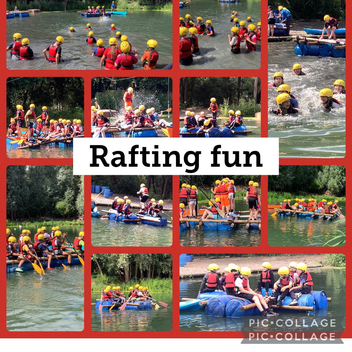Springfield_Pri's tweet image. What a fantastic end to our residential! The children have had lots of fun building their rafts, testing them and getting wet! #springfieldyear5and6 #springfieldpd