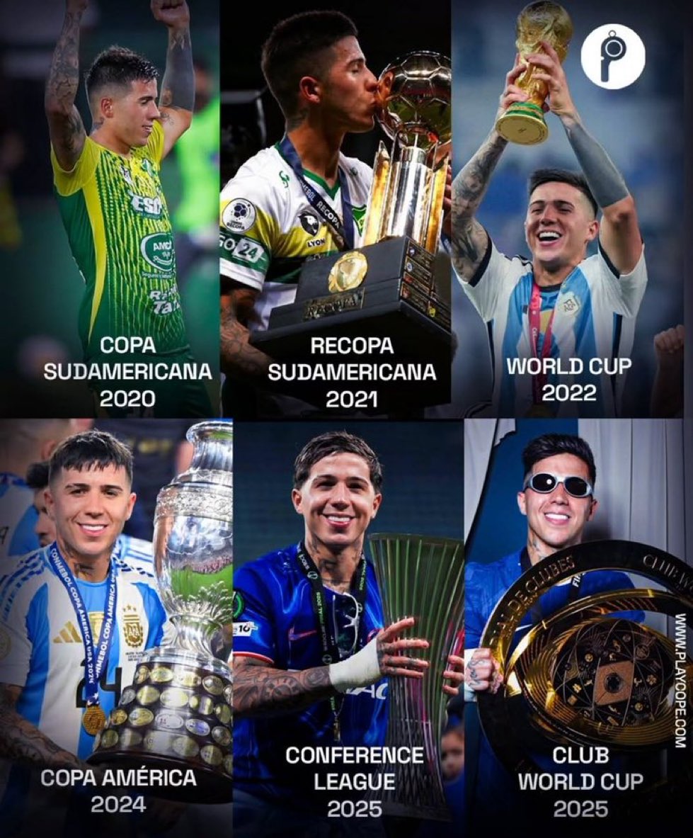CFC_Carneyy's tweet image. Enzo Fernandez has never lost a final in his career btw