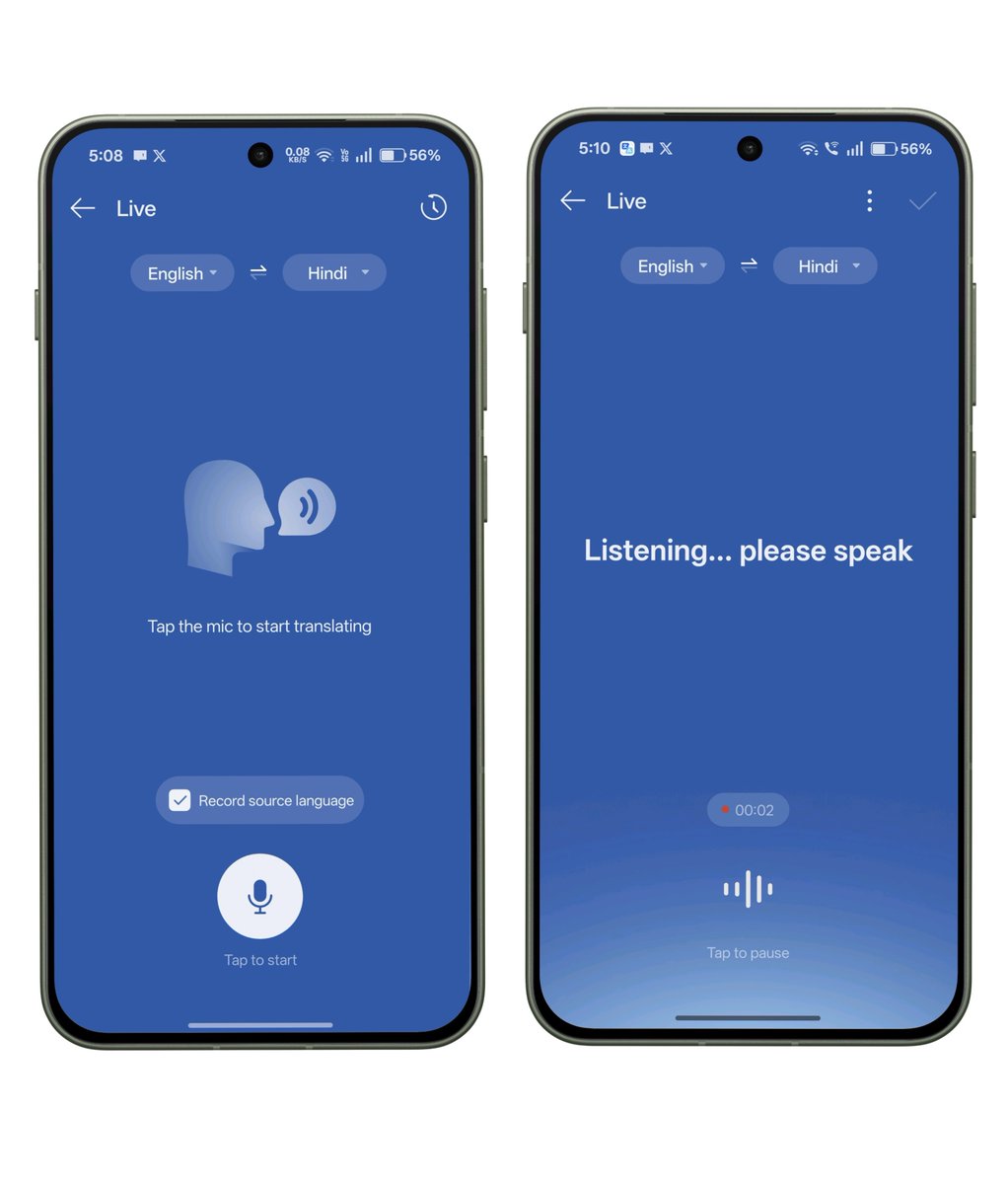 PeteLau's tweet image. Using AI to unlock global communication! 💬🌍
I’m impressed by @Pilot_Hp’s guide on our new AI Translation features. With tools like this, we’re helping to break down language barriers every day. Check it out 👇 community.oneplus.com/thread/1898971…