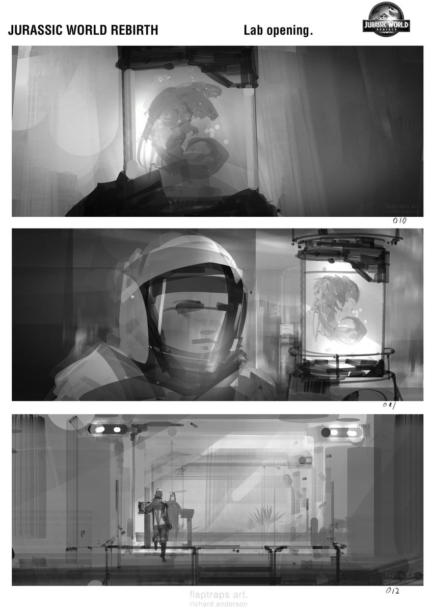 jurassic_shadow's tweet image. 🚨 New ‘Jurassic World Rebirth’ storyboards have been released !
#JurassicWorld #JurassicWorldRebirth