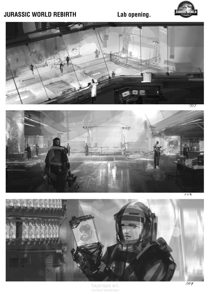 jurassic_shadow's tweet image. 🚨 New ‘Jurassic World Rebirth’ storyboards have been released !
#JurassicWorld #JurassicWorldRebirth