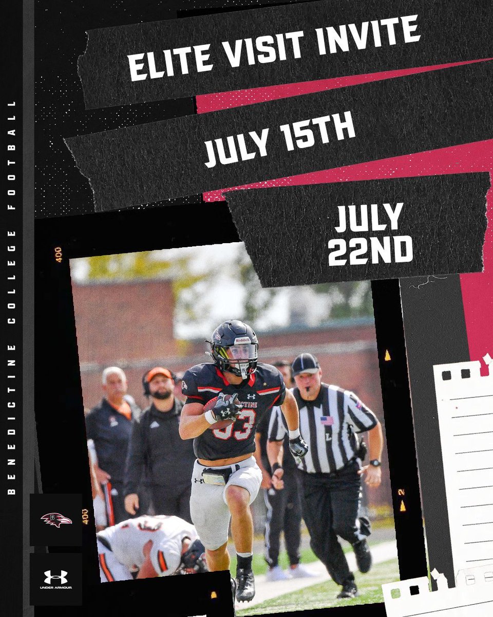 Preston Cook (@preston_cook) on Twitter photo Thankful for the invite and looking forward to attending the Elite Visit at Benedictine next Tuesday, July 22. <a href="/JoelOsborn_BC/">Joel Osborn</a> <a href="/RavenFootballBC/">Benedictine Football</a> <a href="/RecruitLNEagles/">Liberty North Football Recruiting</a> <a href="/CoachALierman/">Coach Lierman</a> <a href="/LNEagleFootball/">Eagle Football</a> <a href="/jeremycrabtree/">Jeremy Crabtree</a> <a href="/ElevateRecruits/">Elevate Recruits</a> Thankful for the invite and looking forward to attending the Elite Visit at Benedictine next Tuesday, July 22. <a href="/JoelOsborn_BC/">Joel Osborn</a> <a href="/RavenFootballBC/">Benedictine Football</a> <a href="/RecruitLNEagles/">Liberty North Football Recruiting</a> <a href="/CoachALierman/">Coach Lierman</a> <a href="/LNEagleFootball/">Eagle Football</a> <a href="/jeremycrabtree/">Jeremy Crabtree</a> <a href="/ElevateRecruits/">Elevate Recruits</a>