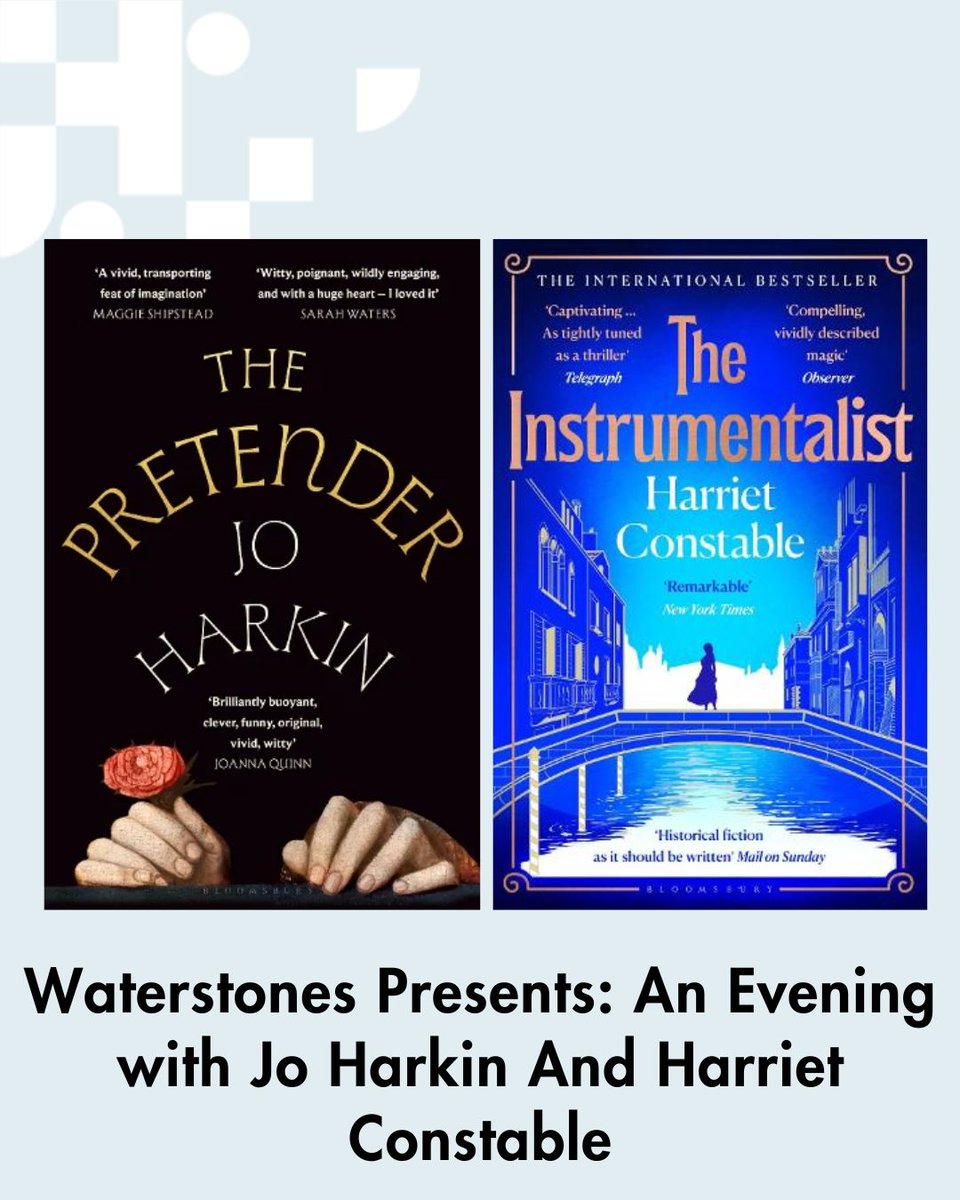 Putney Exchange Shopping Centre (@putneyexchange) on Twitter photo Join us July 30 at 7pm at <a href="/Waterstones/">Waterstones</a> Putney Exchange for an evening with Jo Harkin and Harriet Constable! Get insights and ask questions. Book here: ow.ly/KFzS50WkgIC #putneyexchange #waterstones #waterstonesevents #aneveningwith Join us July 30 at 7pm at <a href="/Waterstones/">Waterstones</a> Putney Exchange for an evening with Jo Harkin and Harriet Constable! Get insights and ask questions. Book here: ow.ly/KFzS50WkgIC #putneyexchange #waterstones #waterstonesevents #aneveningwith