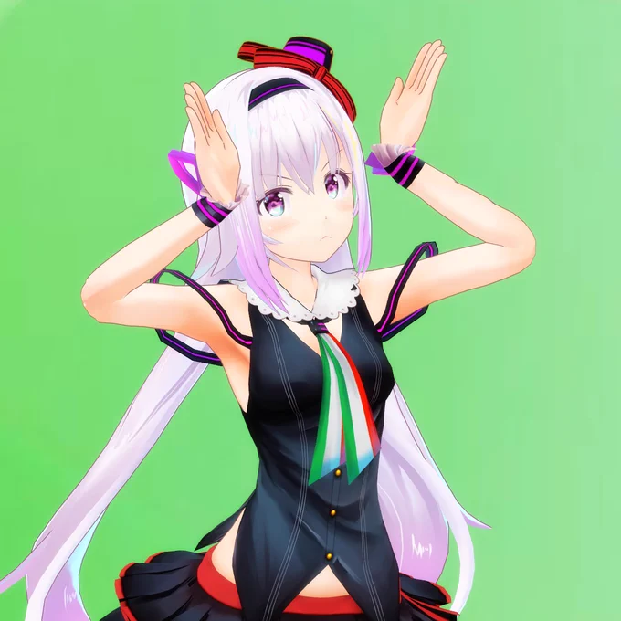 ピノ様にシュポガキのポーズしてほしかったので