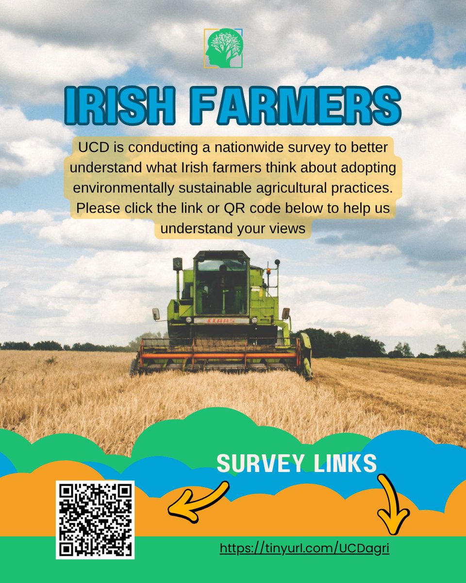 UCD Agri Mental Health Group (@ucdagrimental) on Twitter photo The Sow what? team have launched their nationwide survey for farmers - please share widely with the farmers in your area. QR code or link here: lnkd.in/eQCKrt8S
<a href="/ucdagfood/">UCD School Ag & Food</a> <a href="/ucddublin/">University College Dublin</a> The Sow what? team have launched their nationwide survey for farmers - please share widely with the farmers in your area. QR code or link here: lnkd.in/eQCKrt8S
<a href="/ucdagfood/">UCD School Ag & Food</a> <a href="/ucddublin/">University College Dublin</a>