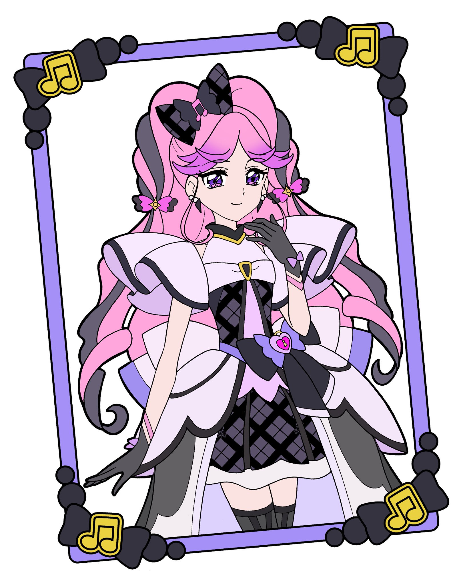 プリキュア 手描きアート ○同人手描きイラスト○キミとアイドルプリキュア♪ キュア