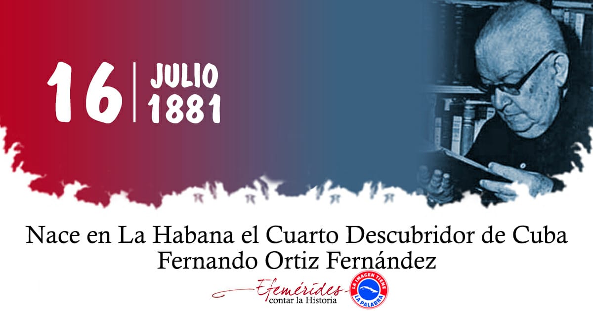 Un día como hoy nació Don Fernando Ortiz, que dedicó sus conocimientos enciclopédicos a hacer Patria. Su obra monumental debe ser más difundida aún. #CubaViveEnSuHistoria