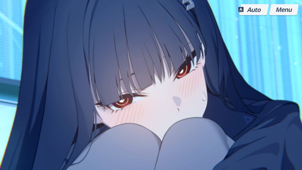 Vinbee_Alt's tweet image. Rio blushing and feet 😭💙

#BlueArchive #ブルアカ