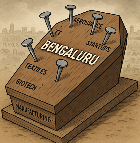 Shiv-Wake Up 😴 North Karnataka Politicians (@shivkumarbng) on Twitter photo <a href="/MBPatil/">M B Patil</a> <a href="/naralokesh/">Lokesh Nara</a> Dear Mr <a href="/MBPatil/">M B Patil</a> ,
Every new industry in Bengaluru is another nail in Bengaluru's coffin.
Bengaluru is already plagued with countless problems.
North Karnataka has huge industrial potential. Prioritize large-scale industries in Hubli, Dharwad, Belagavi, Bagalkote and <a href="/MBPatil/">M B Patil</a> <a href="/naralokesh/">Lokesh Nara</a> Dear Mr <a href="/MBPatil/">M B Patil</a> ,
Every new industry in Bengaluru is another nail in Bengaluru's coffin.
Bengaluru is already plagued with countless problems.
North Karnataka has huge industrial potential. Prioritize large-scale industries in Hubli, Dharwad, Belagavi, Bagalkote and