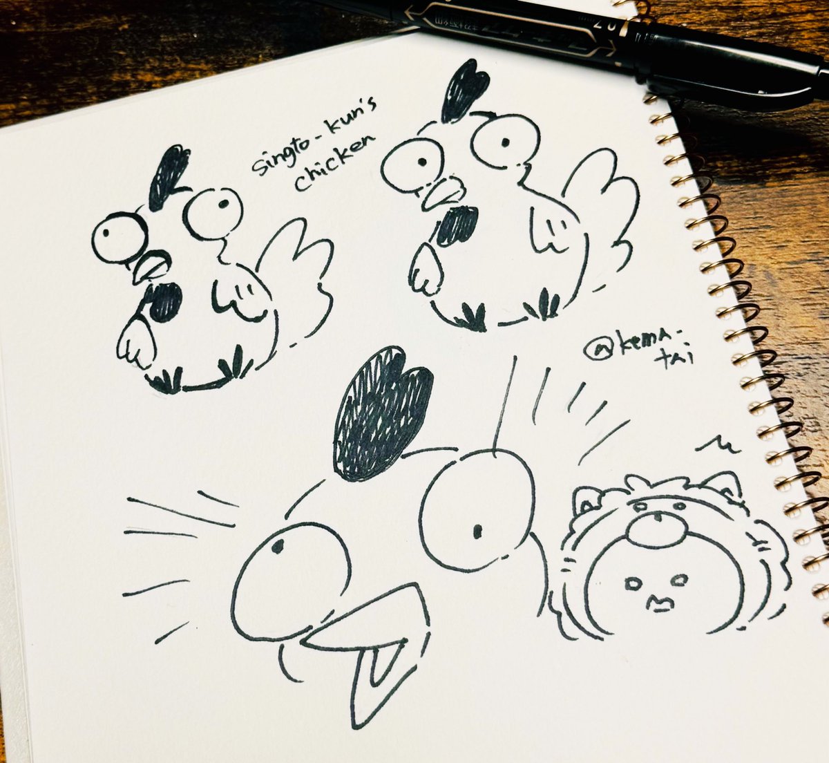 kema_tai's tweet photo. Singtoくんの🐓 https://t.co/5Bw4Z4fDfe