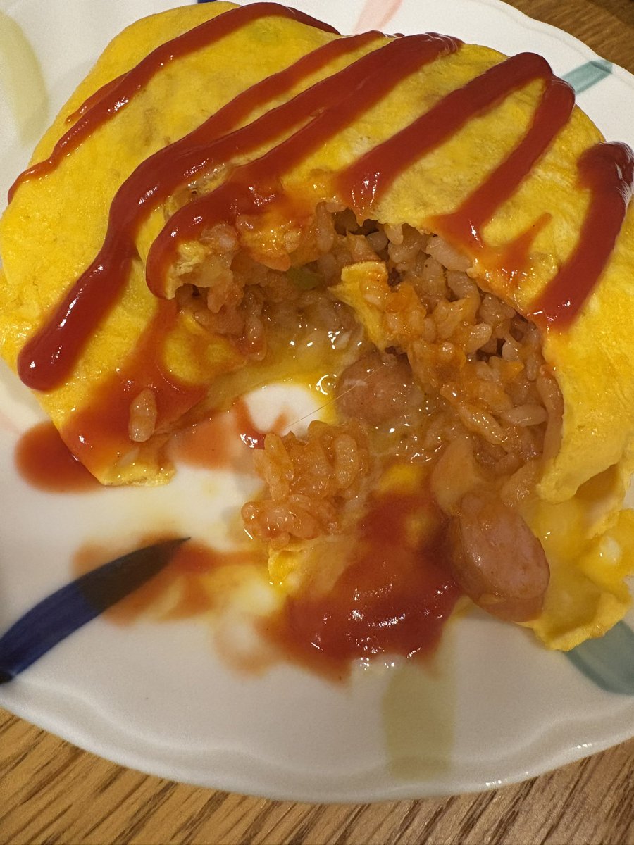 トロトロチーズ🧀入り
なかなか上手くできたわ〜