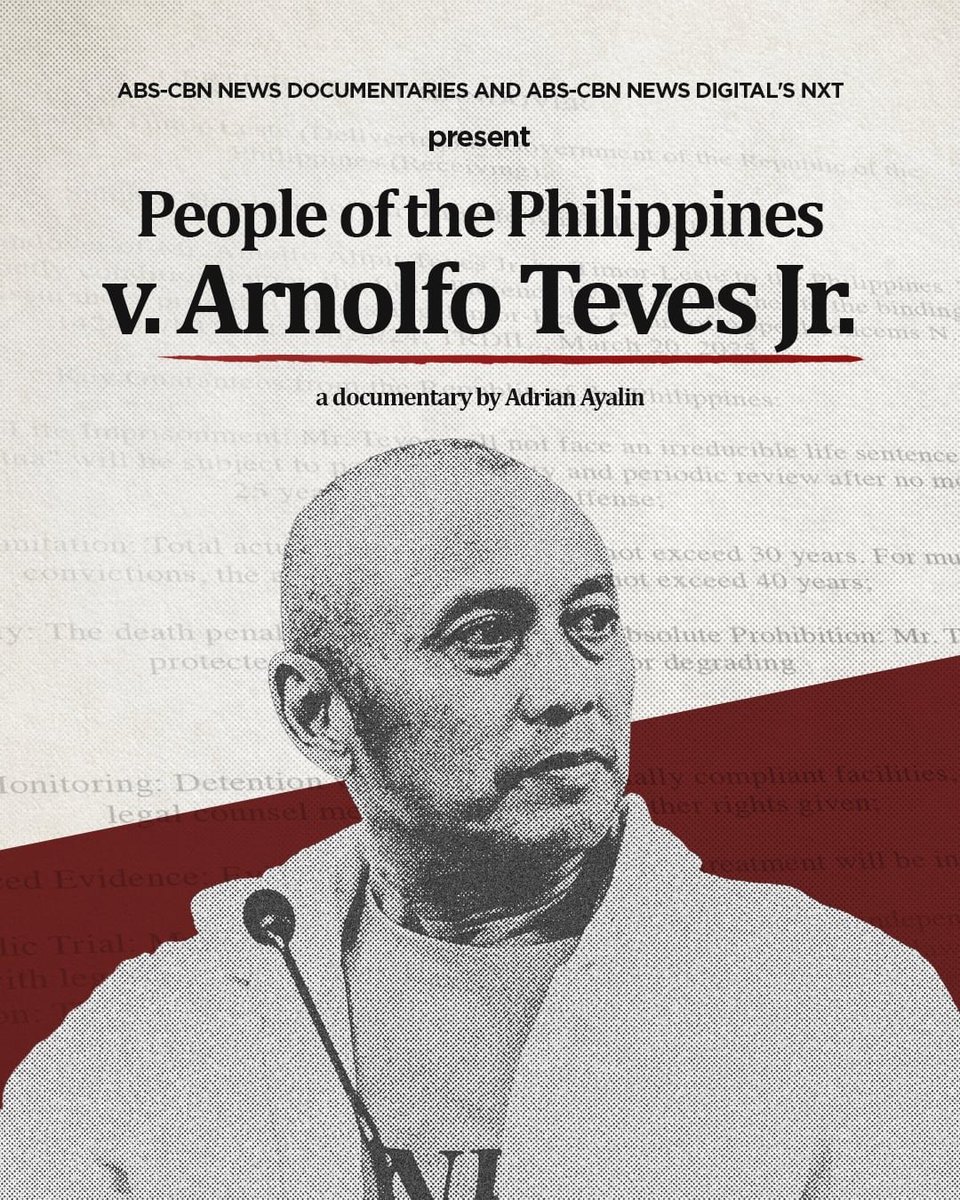 Balikan sa dokumentaryong ito ang pagkaaresto sa dating kongresistang si Arnolfo Teves Jr. kaugnay sa pagpaslang kay Negros Oriental governor Roel Degamo in 2023.

PANOORIN: youtu.be/JTy06tQzWe8?si…