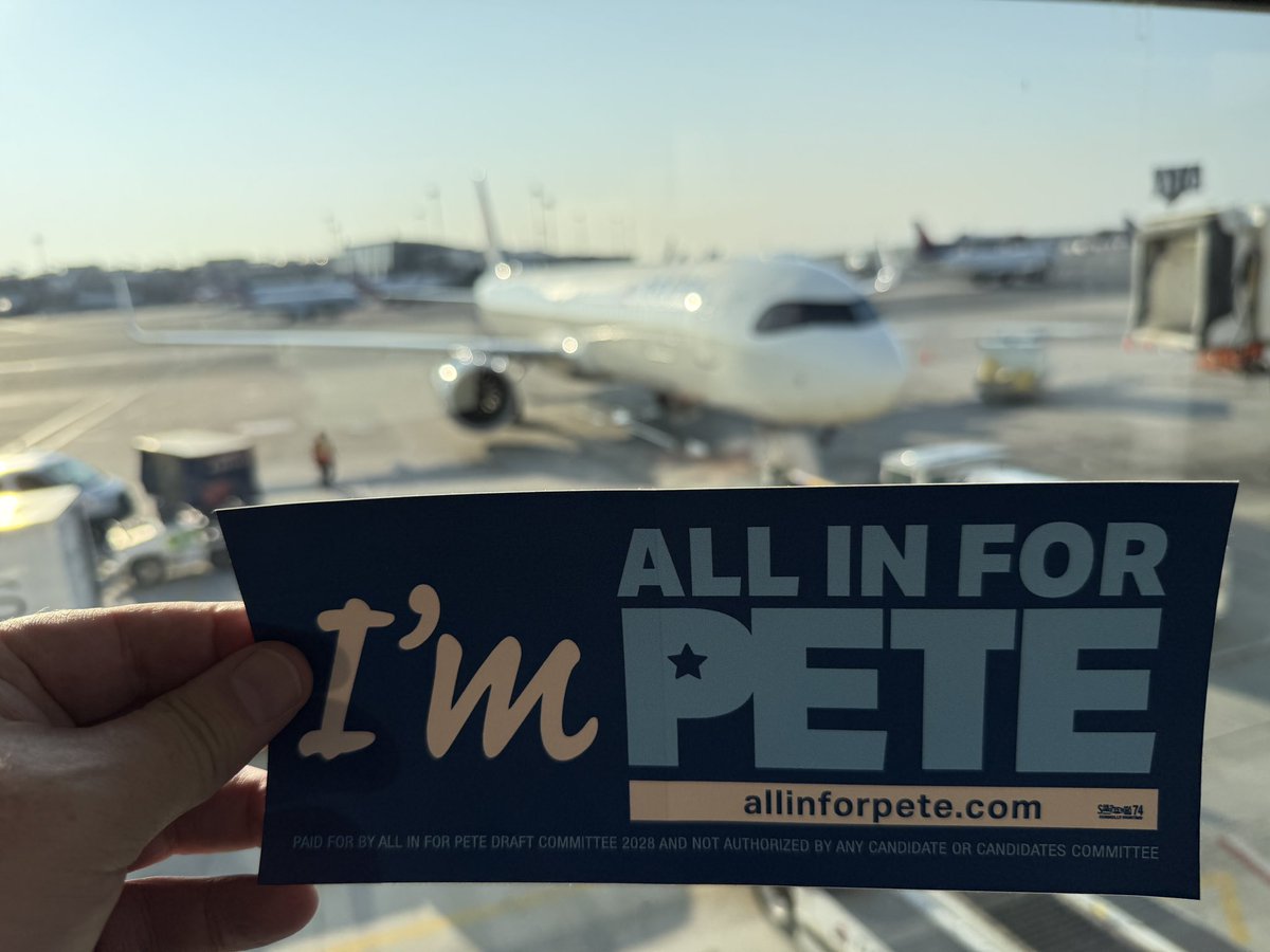 AllInForPete28's tweet photo. ✈️ All In for Pete PAC is wheels up and headed to Carson City, Nevada for the Good Trouble Rally! Fired up and ready to stand for justice and change. Let’s make some good trouble! #GoodTrouble #Nevada #AllInForPete https://t.co/9ze69he50e