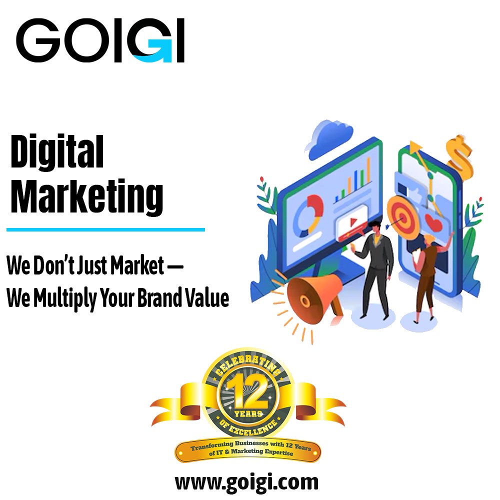 goigiweb's tweet image. GOIGI&apos;s Digital Marketing Services are designed to boost your brand’s visibility, drive qualified traffic, and increase online conversions through tailored SEO, social media, and paid campaigns.
goigi.com/online-marketi…
#DigitalMarketingExperts #SEO #PPC #OnlineGrowth  #GOIGI