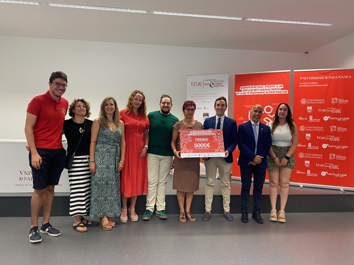 Radio USAL (@radiousal) on Twitter photo Premio de la Carrera por la Investigación. Neurousal y Escuela de Béjar. Organizada por la <a href="/UCCiUSAL/">Unidad de Cultura Científica y de la Innovación</a>, avalada por el vicerrectorado de Transferencia y la Fundación General <a href="/usal/">Universidad de Salamanca</a> . ¡Enhorabuena!
radio.usal.es/entrega-del-pr… Premio de la Carrera por la Investigación. Neurousal y Escuela de Béjar. Organizada por la <a href="/UCCiUSAL/">Unidad de Cultura Científica y de la Innovación</a>, avalada por el vicerrectorado de Transferencia y la Fundación General <a href="/usal/">Universidad de Salamanca</a> . ¡Enhorabuena!
radio.usal.es/entrega-del-pr…