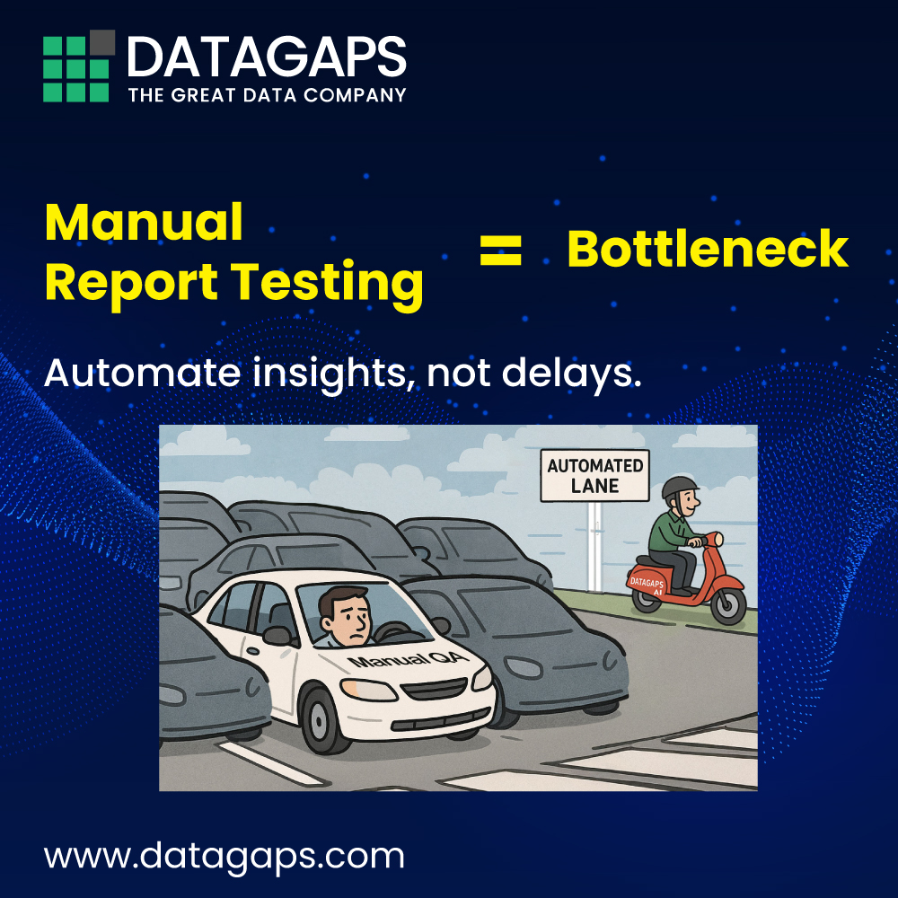 DatagapsTeam's tweet image. Still testing Tableau and Power BI reports manually? Then you're the bottleneck.
Datagaps validates reports faster than your team can open Excel. Accelerate Report Validation with BI Validator → hubs.la/Q03xrDfK0
@DatagapsTeam
#BIValidation #DataOpsAI #StopManualTesting
