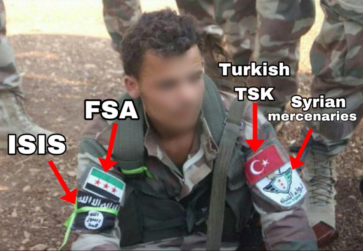The new Syrian army made by Turkey 

to fight the Kurds, Druze, Alawites and Christians in Syria
