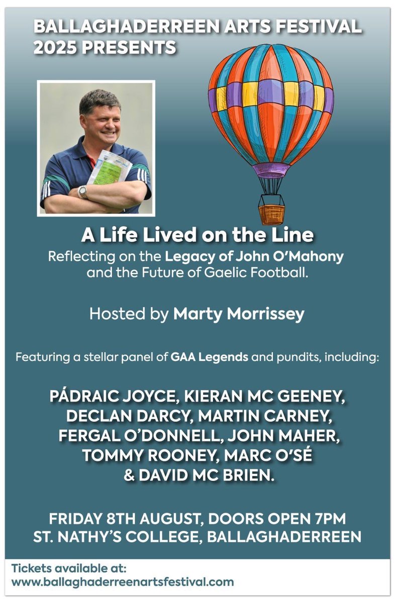 A Special Evening Remembering A Very Special Man💪

tickettailor.com/checkout/view-…