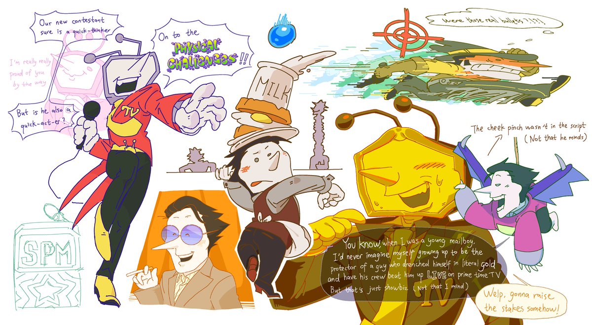 QKNAla's tweet image. physical challenges feat. 1st-time-on-the-show Spamton
#spamtenna ish