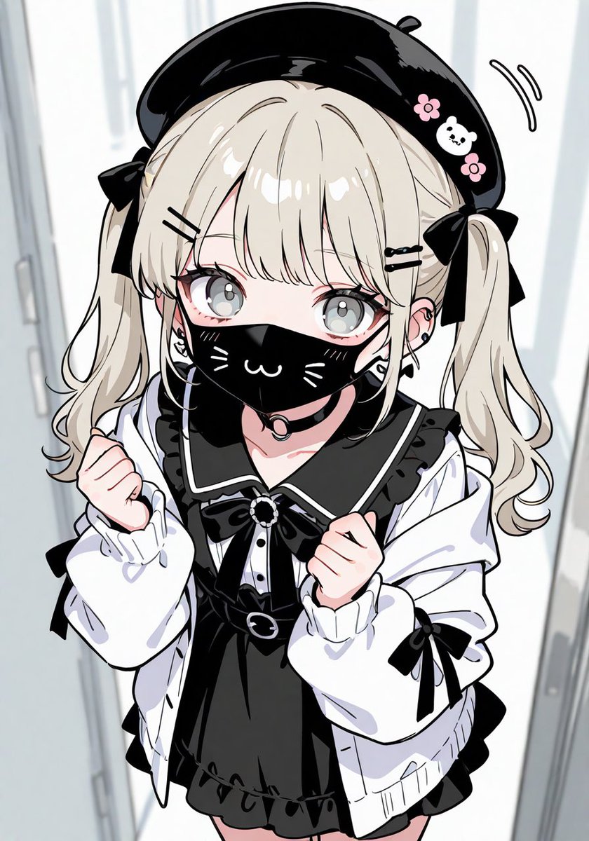 funny face mask
#AIart  #AIイラスト