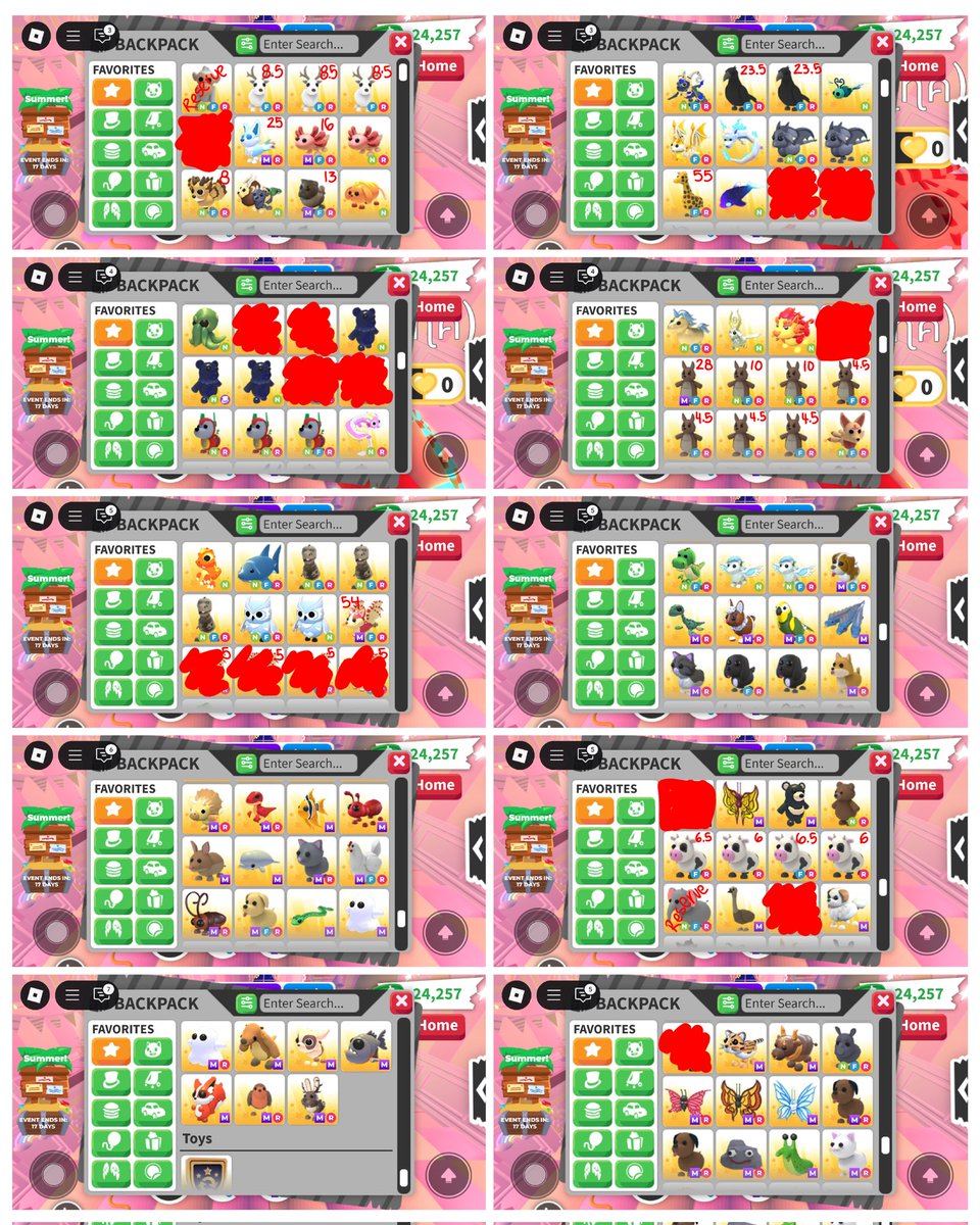 ⭑.ᐟ selling my adopt me pets 4 paypal/zelle 

۶ৎ dm for prices on neon legs and smaller megas 

⭑.ᐟ can do discounts on bulks (more than 2+) ^-^ 

Rts super appreciated, need these gone ASAP