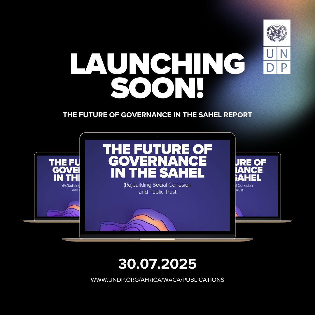 What's next for governance in the Sahel? 💡

Our flagship report, launching soon, offers bold new insights for rethinking governance, rebuilding trust and enhancing social cohesion across the region.📘 🔜

Learn more:  go.undp.org/SGF
#SahelGovernanceForum | #SGF2025