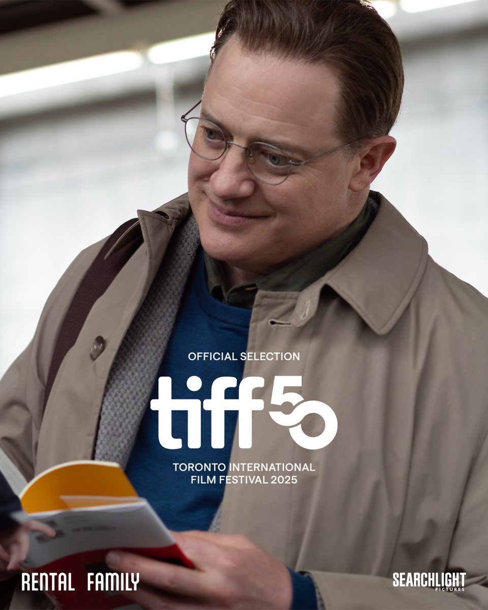 searchlightpics's tweet image. RENTAL FAMILY, starring Academy Award® winner Brendan Fraser, premieres at this year’s @tiff_net Festival. In theaters November 21st. #RentalFamily #TIFF50