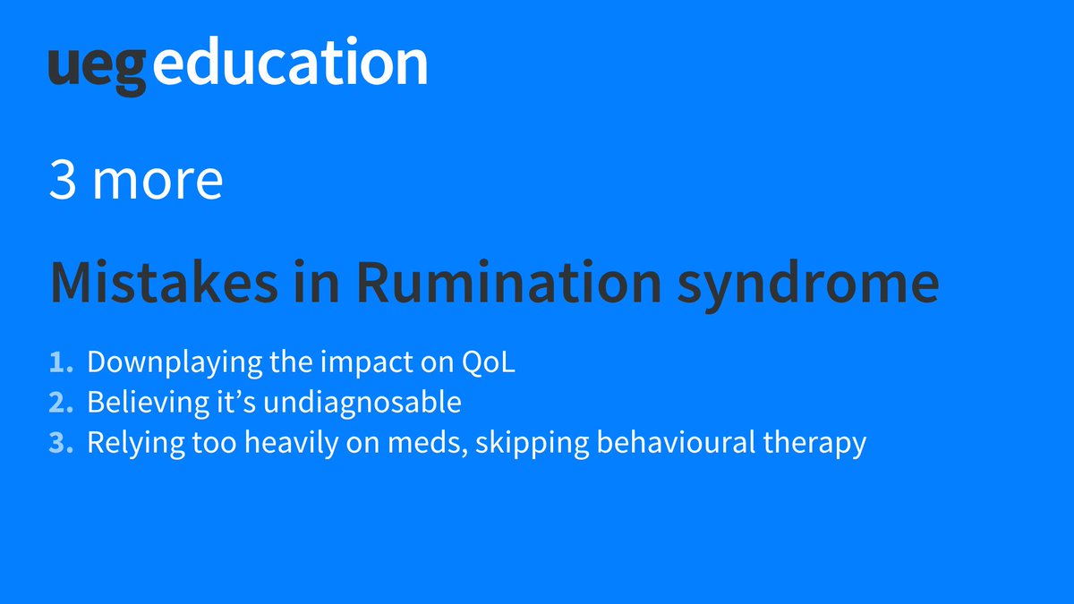 my_UEG (@my_ueg) on Twitter photo ➡️Mistakes in Rumination syndrome: Discover how to avoid these mistakes by reading the full free article on Gutflix ➡️ bit.ly/3GISjg4
Authors: <a href="/93Ezquerra/">Alberto Ezquerra Durán</a>, Elizabeth Barba-Orozco ➡️Mistakes in Rumination syndrome: Discover how to avoid these mistakes by reading the full free article on Gutflix ➡️ bit.ly/3GISjg4
Authors: <a href="/93Ezquerra/">Alberto Ezquerra Durán</a>, Elizabeth Barba-Orozco